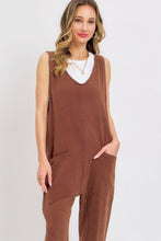 Load image into Gallery viewer, Mineral Washed Summer Jumpsuit