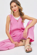 Load image into Gallery viewer, Mineral Washed Summer Jumpsuit