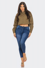 Load image into Gallery viewer, Bling Denim Button Down Shirt