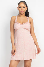 Load image into Gallery viewer, Smocking Sleeve Mini Print Dress