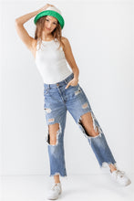 Load image into Gallery viewer, Ribbed Bodysuit With V-Strap Back