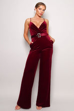 Load image into Gallery viewer, Samba Velvet Jumpsuit