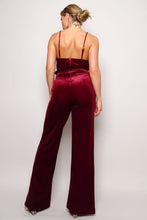 Load image into Gallery viewer, Samba Velvet Jumpsuit