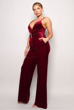 Load image into Gallery viewer, Samba Velvet Jumpsuit