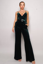 Load image into Gallery viewer, Samba Velvet Jumpsuit