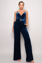 Load image into Gallery viewer, Samba Velvet Jumpsuit