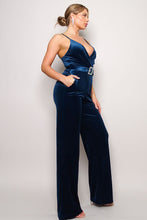 Load image into Gallery viewer, Samba Velvet Jumpsuit