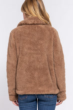 Load image into Gallery viewer, Faux Fur Sherpa Jacket