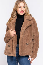 Load image into Gallery viewer, Faux Fur Sherpa Jacket