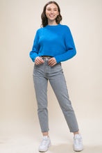 Load image into Gallery viewer, Wool Blend Cropped Sweater Top