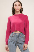 Load image into Gallery viewer, Wool Blend Cropped Sweater Top
