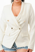 Load image into Gallery viewer, Double Breasted Blazer Jacket