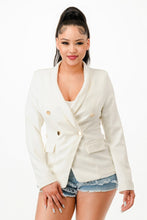 Load image into Gallery viewer, Double Breasted Blazer Jacket
