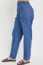 Load image into Gallery viewer, Denim Jogger Pants
