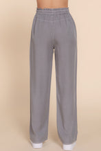 Load image into Gallery viewer, Elastic Waist Tencel Long Pants
