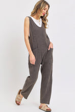 Load image into Gallery viewer, Mineral Washed Summer Jumpsuit
