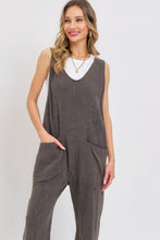 Load image into Gallery viewer, Mineral Washed Summer Jumpsuit
