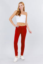 Load image into Gallery viewer, 5-Pocket Shape Skinny Ponte Mid-Rise Pants
