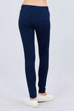 Load image into Gallery viewer, 5-Pocket Shape Skinny Ponte Mid-Rise Pants
