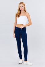 Load image into Gallery viewer, 5-Pocket Shape Skinny Ponte Mid-Rise Pants
