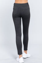 Load image into Gallery viewer, 5-Pocket Shape Skinny Ponte Mid-Rise Pants
