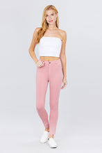 Load image into Gallery viewer, 5-Pocket Shape Skinny Ponte Mid-Rise Pants
