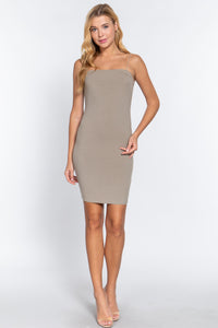 Cami Heavy Ribbed Mini Dress