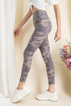 Load image into Gallery viewer, Camouflage Printed Rayon Spandex Leggings
