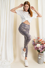 Load image into Gallery viewer, Camouflage Printed Rayon Spandex Leggings
