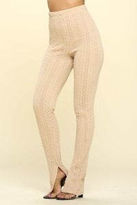 Knit High-Rise Leggings