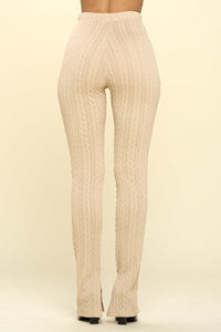 Knit High-Rise Leggings