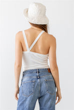 Load image into Gallery viewer, Ribbed Bodysuit With V-Strap Back
