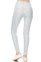 Load image into Gallery viewer, YOGA Style Banded Lined Multi Printed Knit Legging With 5-inch Waistband
