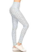 Load image into Gallery viewer, YOGA Style Banded Lined Multi Printed Knit Legging With 5-inch Waistband
