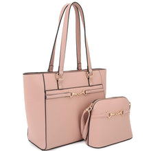 Load image into Gallery viewer, 2-in-1 Smooth Matching Shoulder Tote Bag With Crossbody Set
