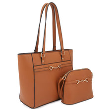 Load image into Gallery viewer, 2-in-1 Smooth Matching Shoulder Tote Bag With Crossbody Set
