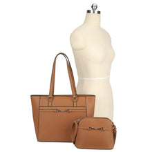 Load image into Gallery viewer, 2-in-1 Smooth Matching Shoulder Tote Bag With Crossbody Set
