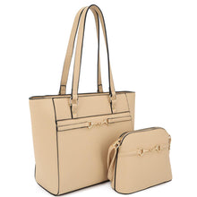 Load image into Gallery viewer, 2-in-1 Smooth Matching Shoulder Tote Bag With Crossbody Set
