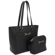 Load image into Gallery viewer, 2-in-1 Smooth Matching Shoulder Tote Bag With Crossbody Set
