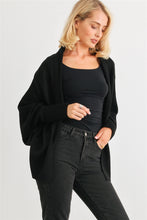 Load image into Gallery viewer, Batwing Sleeve Open Front Cardigan
