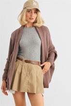 Load image into Gallery viewer, Batwing Sleeve Open Front Cardigan
