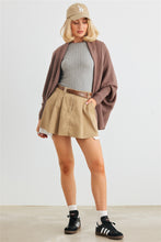 Load image into Gallery viewer, Batwing Sleeve Open Front Cardigan
