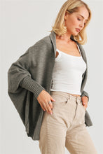 Load image into Gallery viewer, Batwing Sleeve Open Front Cardigan
