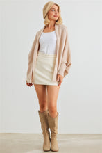 Load image into Gallery viewer, Batwing Sleeve Open Front Cardigan
