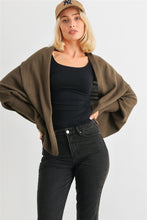 Load image into Gallery viewer, Batwing Sleeve Open Front Cardigan
