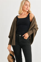 Load image into Gallery viewer, Batwing Sleeve Open Front Cardigan
