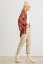 Load image into Gallery viewer, Batwing Sleeve Open Front Cardigan
