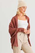 Load image into Gallery viewer, Batwing Sleeve Open Front Cardigan
