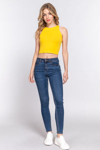 Halter Neck Crop Top