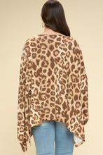 Load image into Gallery viewer, Animal Printed Rayon Poncho
